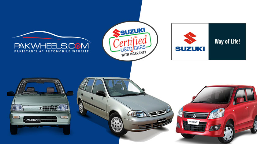 PakWheels and Pak Suzuki launches online Suzuki Certified Used