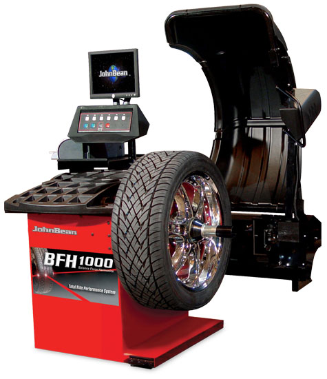 Wheel balancing and cheap alignment