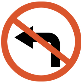 no-left-turn