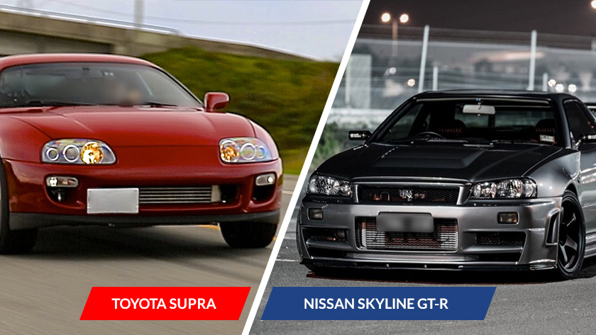 Nissan Skyline GT-R R34 Vs. Toyota Supra MK4: The Main Differences Between  The Two Sports Cars