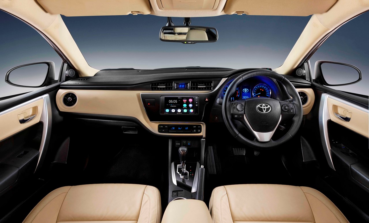 toyota corolla 2017 dashboard