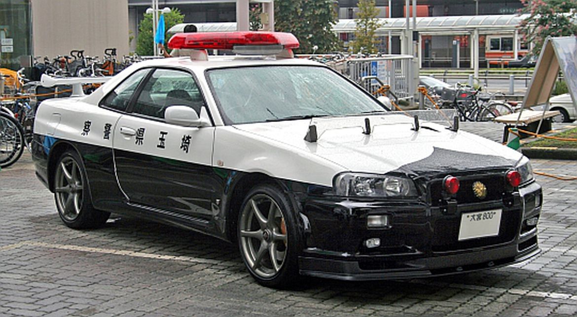 Japanese Police Car