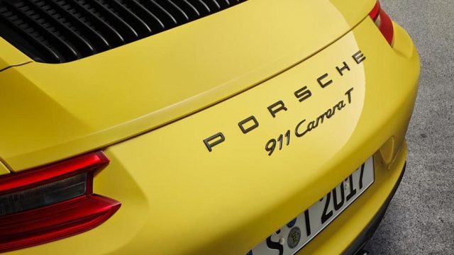 2018 Porsche 911 Carrera T