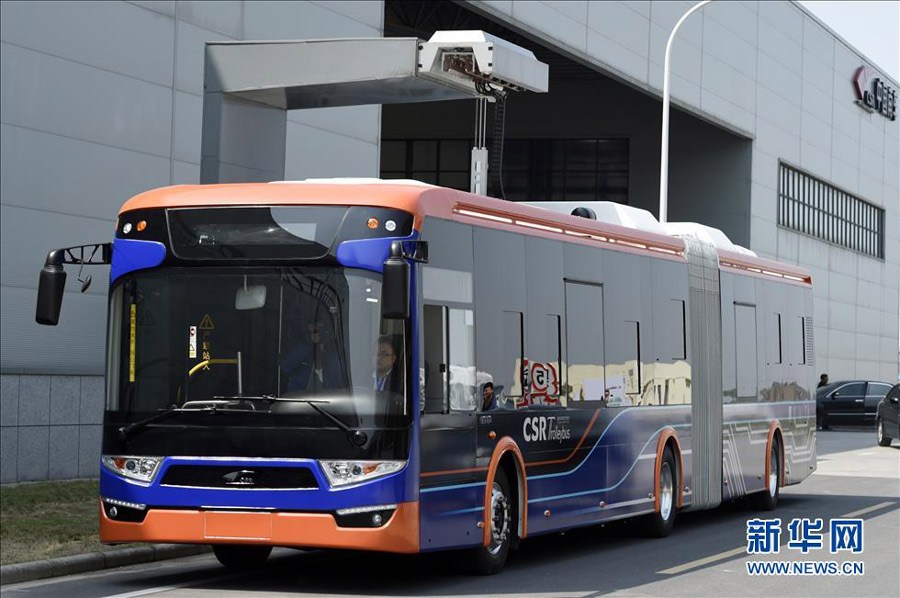 fast charging chinese electric buses