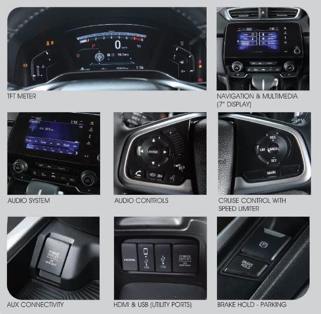 honda cr-v interior options