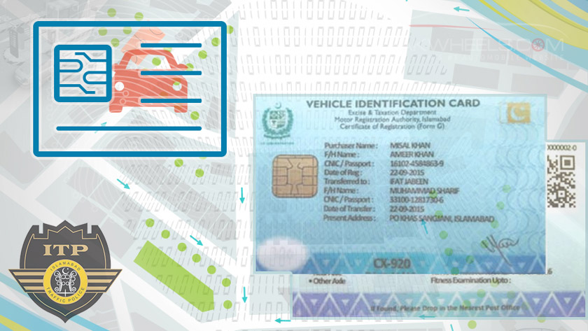 what does pclp pk on vehicle registration mean