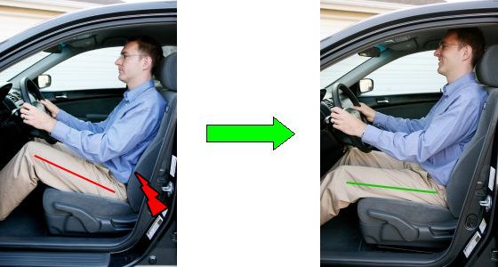 How to Avoid Back Pain in a Car