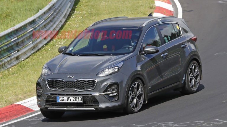 2019 KIA Sportage crossover spotted testing 1