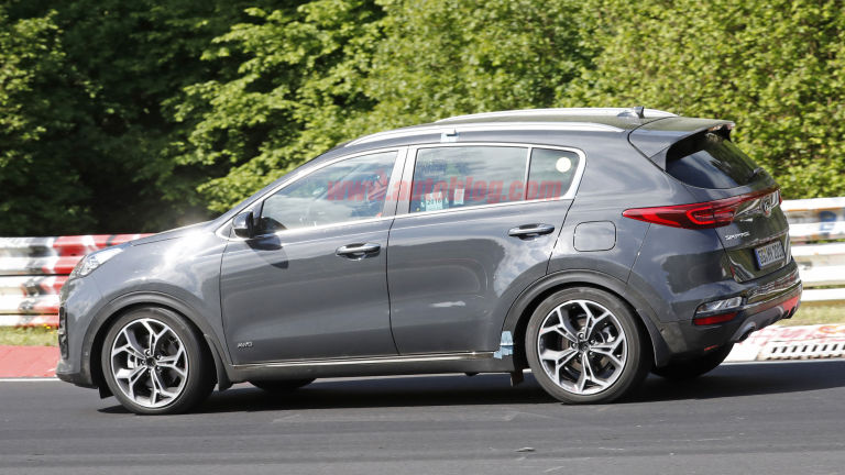 2019 KIA Sportage crossover spotted testing 2