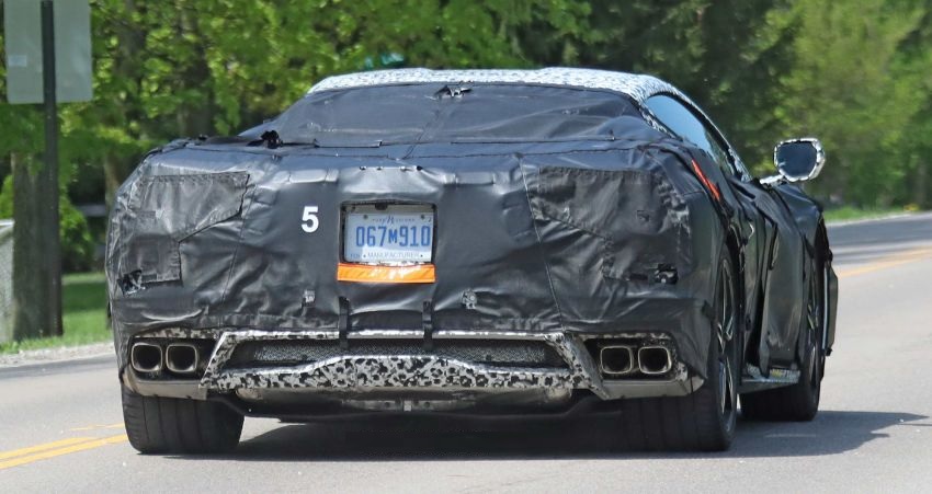 Mid-engined Chevrolet Corvette