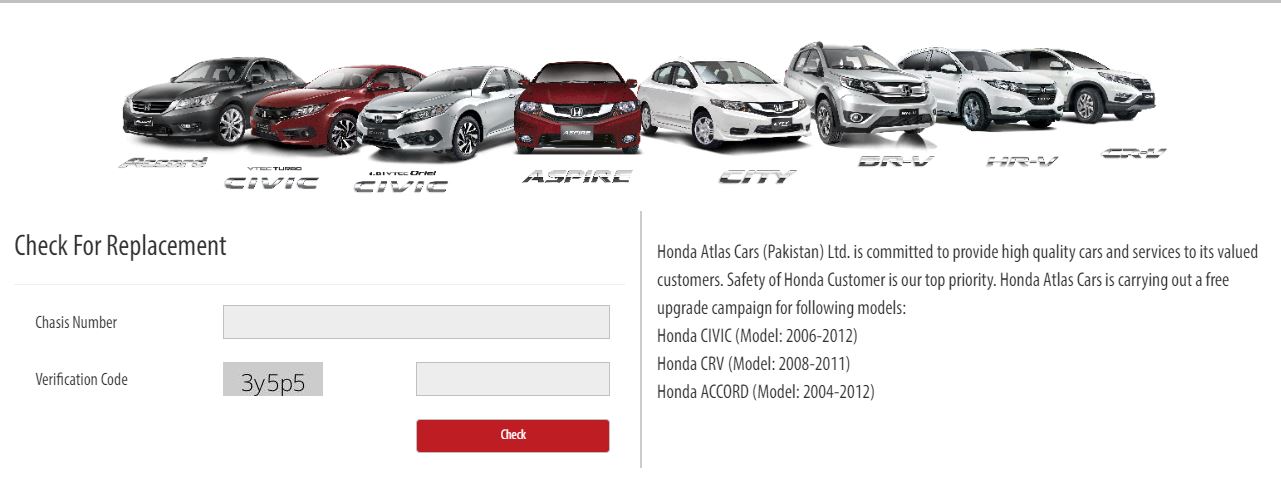 Honda Pakistan Is Giving Free Airbag Replacement Services Pakwheels Blog