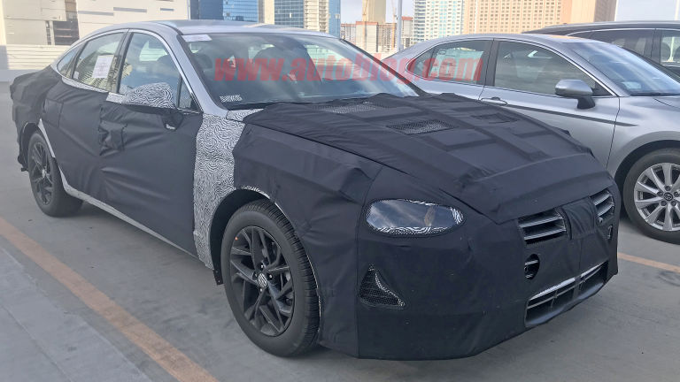 Spied 2020 Hyundai Sonata reveals a redesigned shape 1