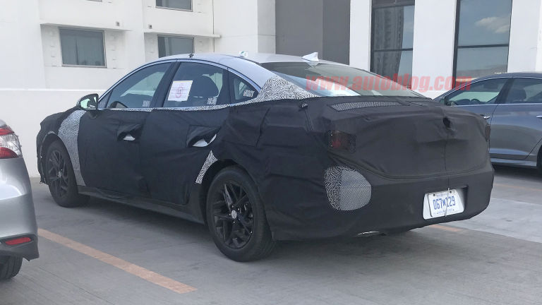 Spied 2020 Hyundai Sonata reveals a redesigned shape 2