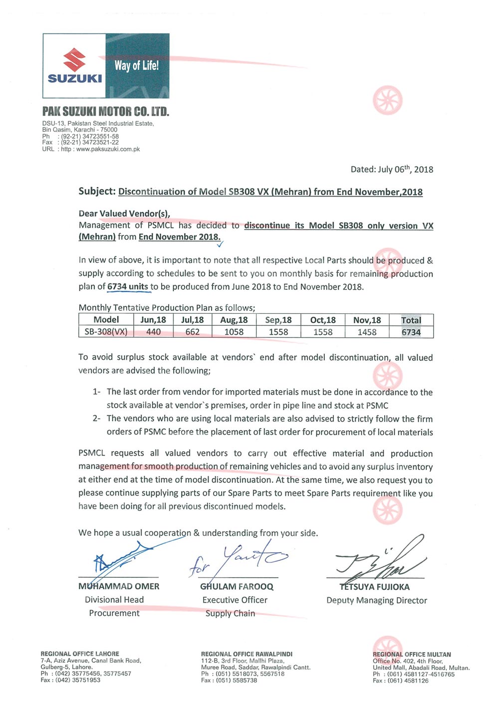 Suzuki-Mehran-VX-Discontinuation-Letter-PW