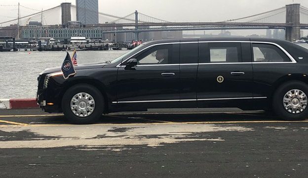 The New presidential limo 1