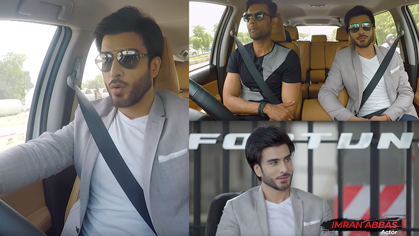 Celebrities Riding Fortuner Imran Abbas Pakwheels Blog