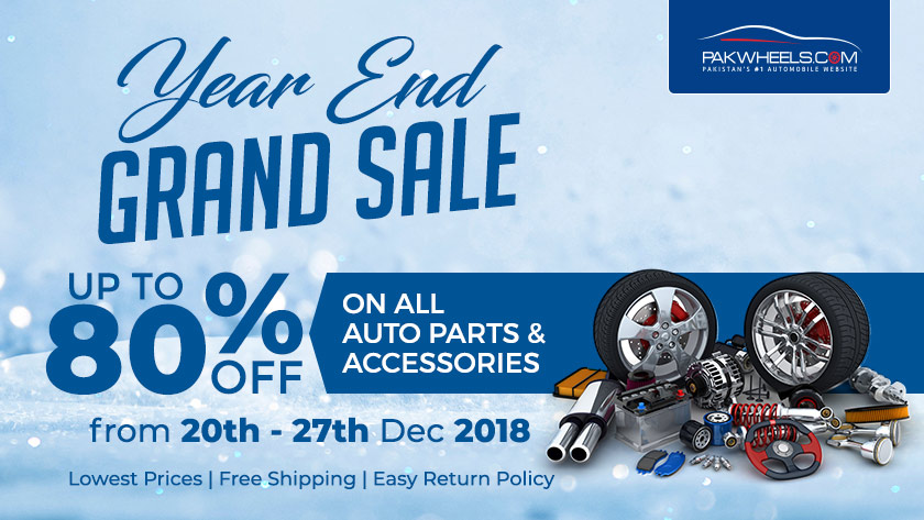 brings year end sale 2018, grab auto parts and accessories at  lowest rates - PakWheels Blog