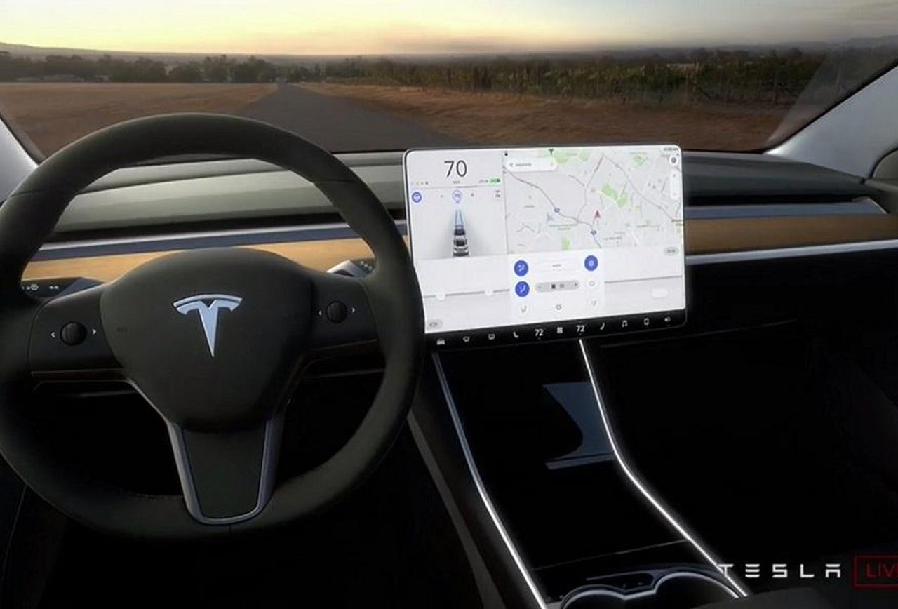 Tesla's self-driving software