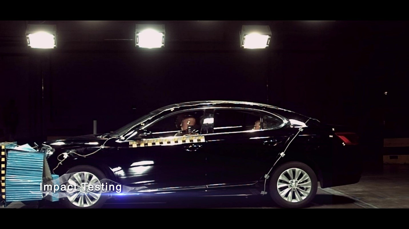 Changan crash test