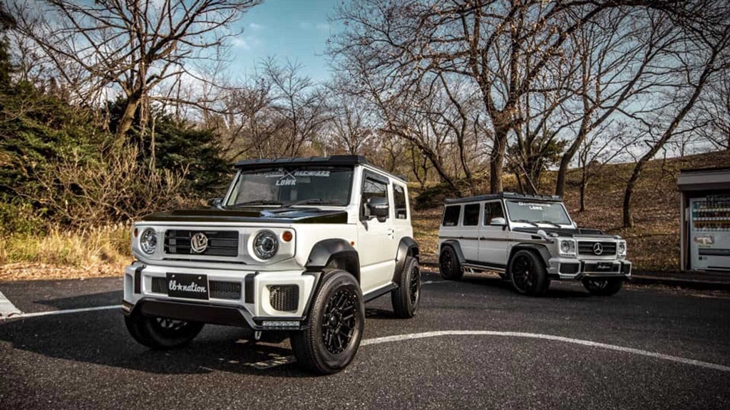 Can't afford a real G-Wagon? Convert a Suzuki Jimny to look like