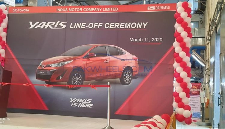 yaris-line off ceremony