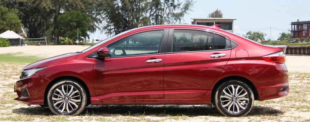 New Honda City Red Exterior