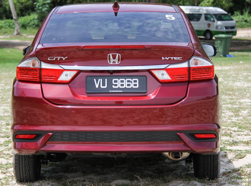 New Honda City Red Back