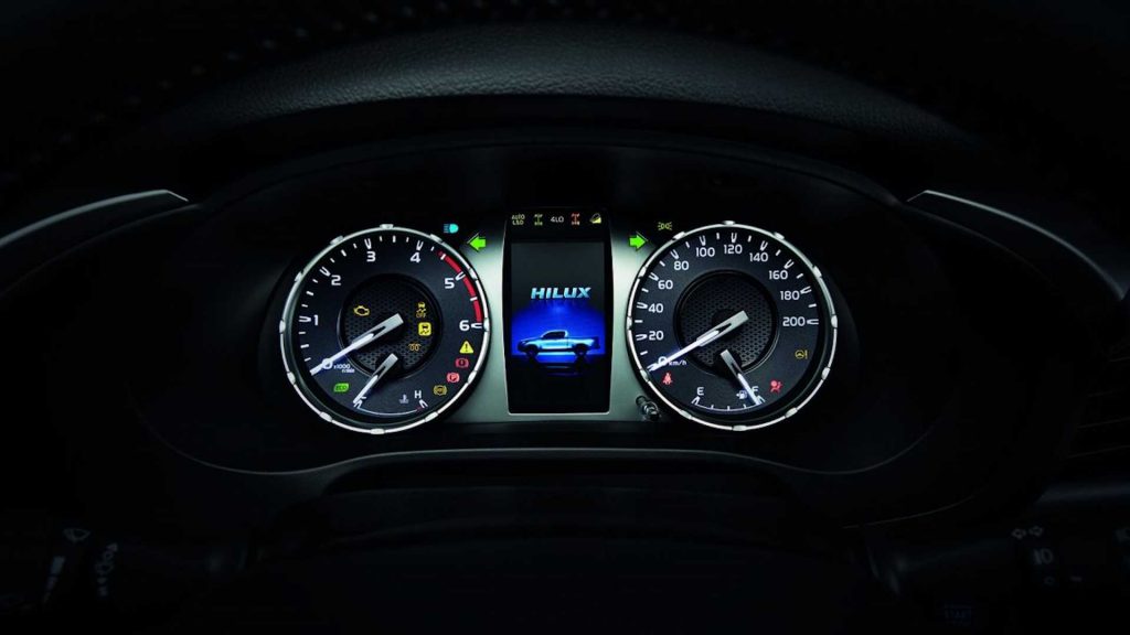 Toyota Hilux 2021 Speedo meter