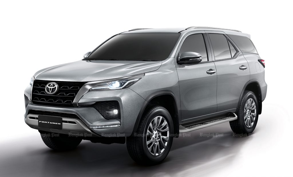 Toyota Fortuner Facelift version Exterior