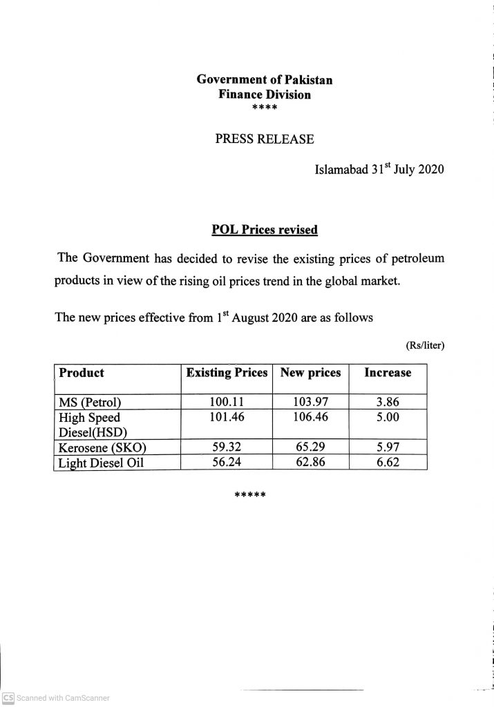 Petrol Price Increased By Rs3 86 Pakwheels Blog