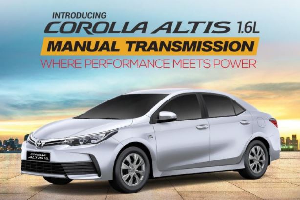 Altis 1.6L Manual