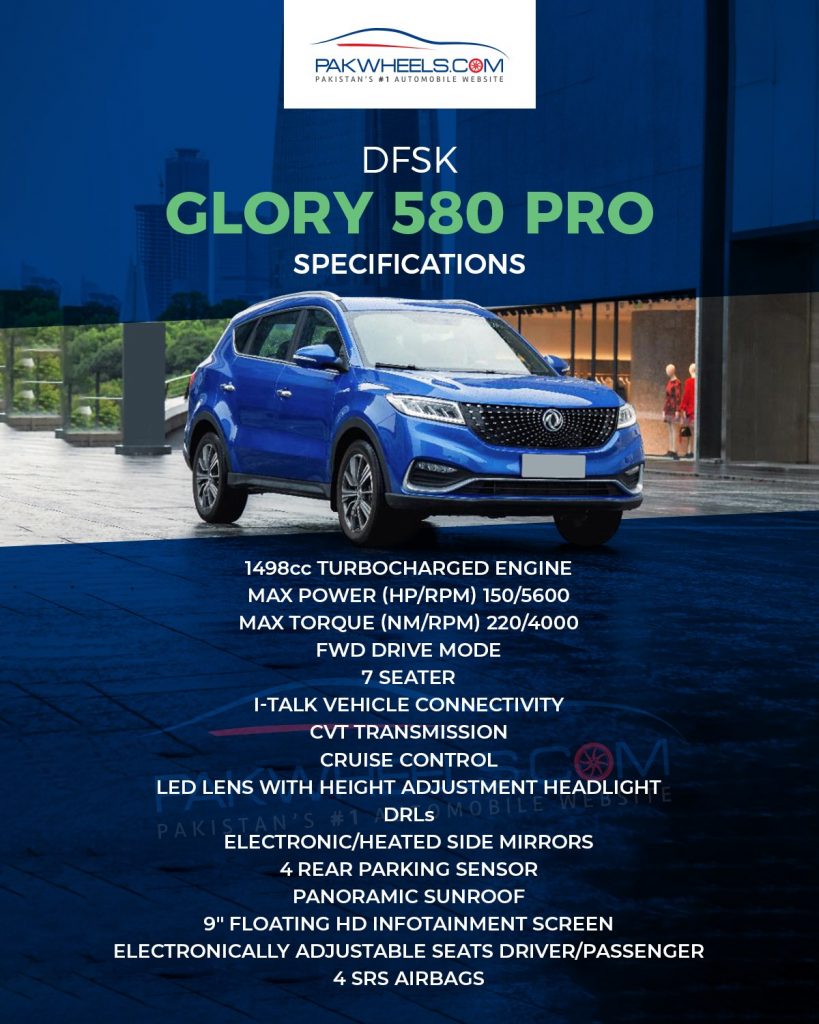Glory 580 Pro Features