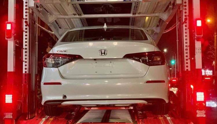 Rear of Civic 11