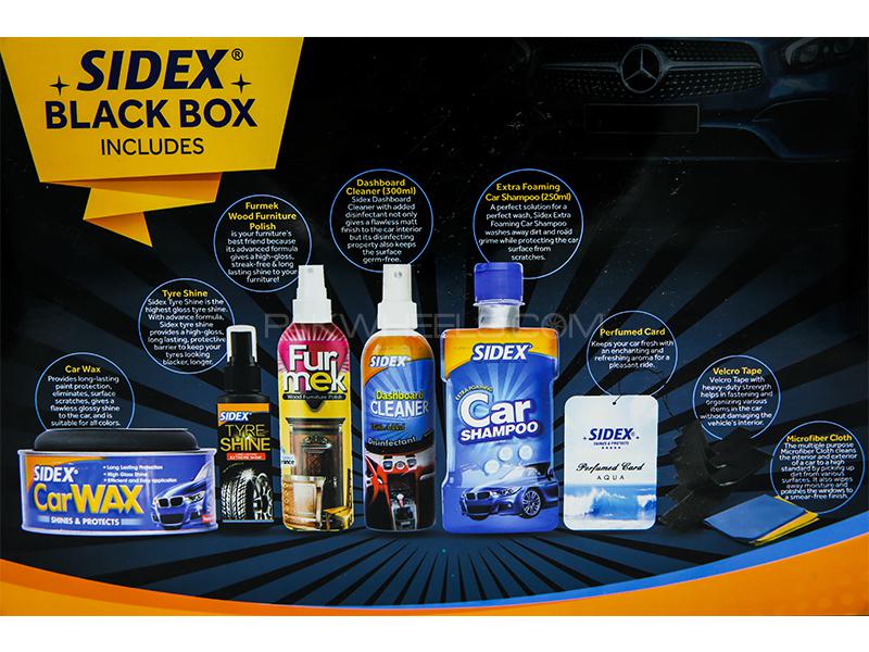 8-in-1 Sidex Black Box Ultimate Car Care Kit