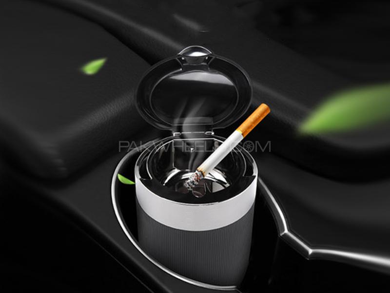 Universal 2 In 1 Car Ashtray With Air Freshener Perfume Gel