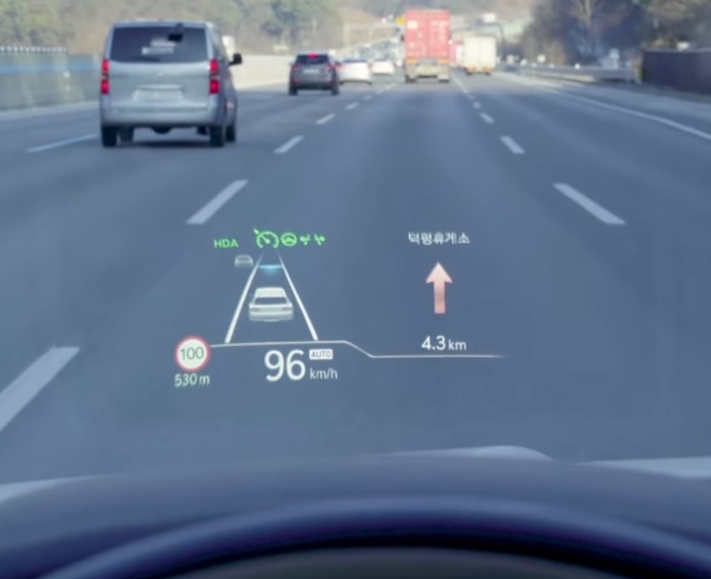 Hyundai Sonata HUD