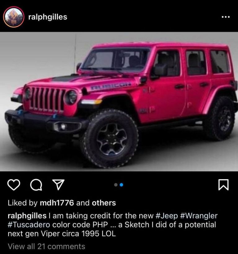 Ralph Gilles Insta Post