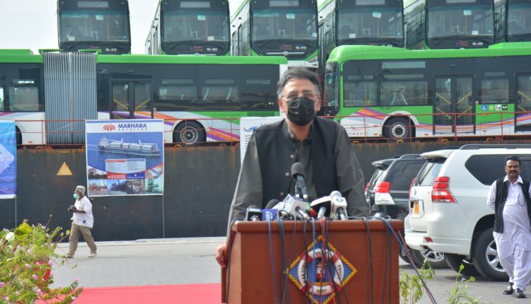 Green Line Buses Karachi