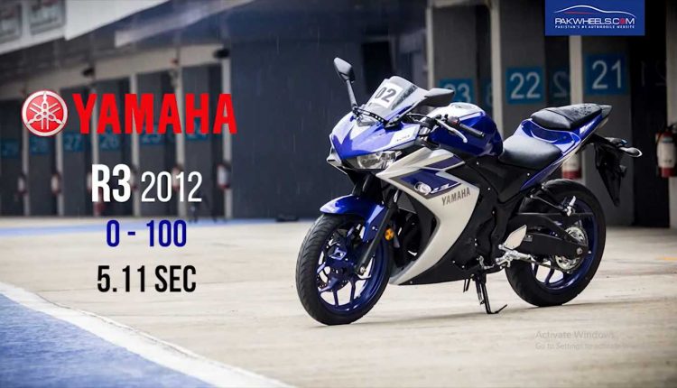 Yamaha R3 2012