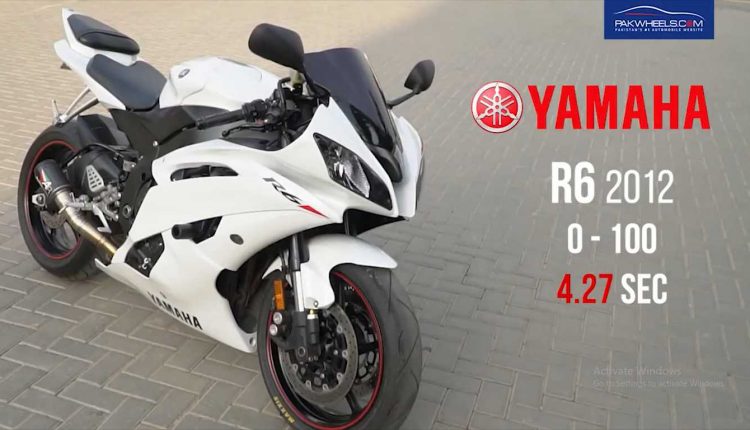 Yamaha R6 2012