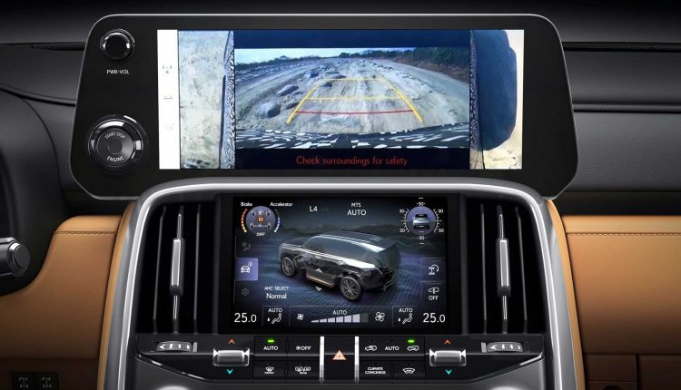 Dual Infotainment Screen
