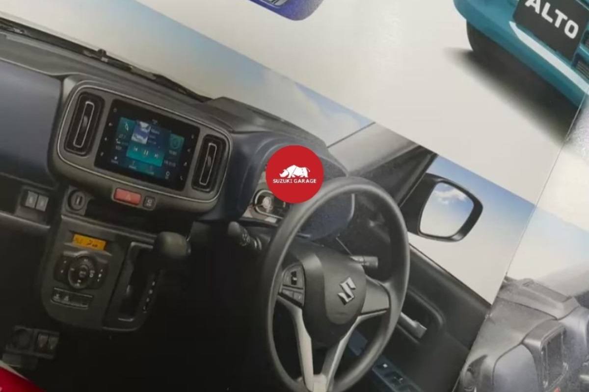 Suzuki Alto Interior Leaked