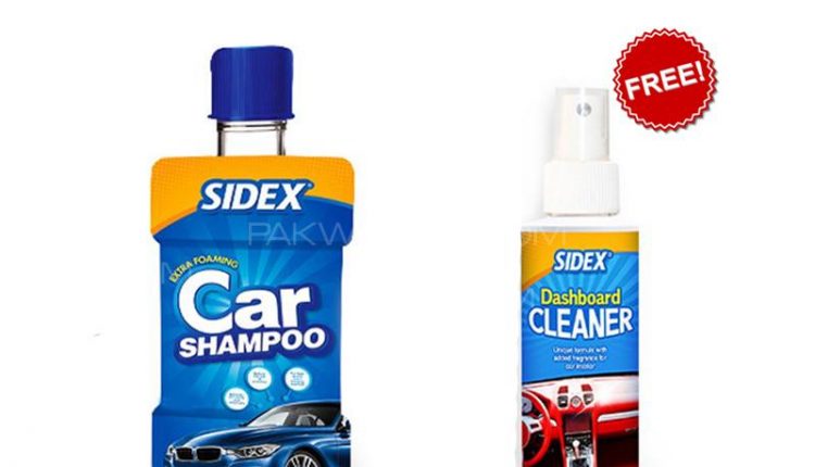 sidex-extra-foaming-car-shine-shampoo-500ml-with-free-dashboard-cleaner-120ml-58784107