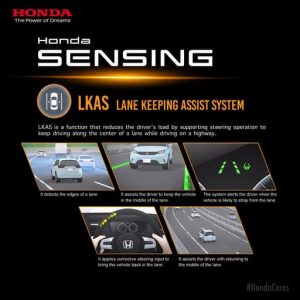 Lane Keep Assist in Civic RS Turbo