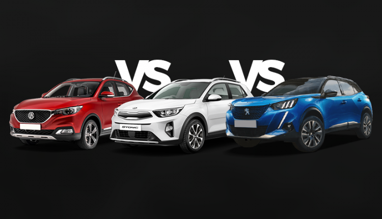 Peugeot 2008 vs KIA Stonic vs MG ZS