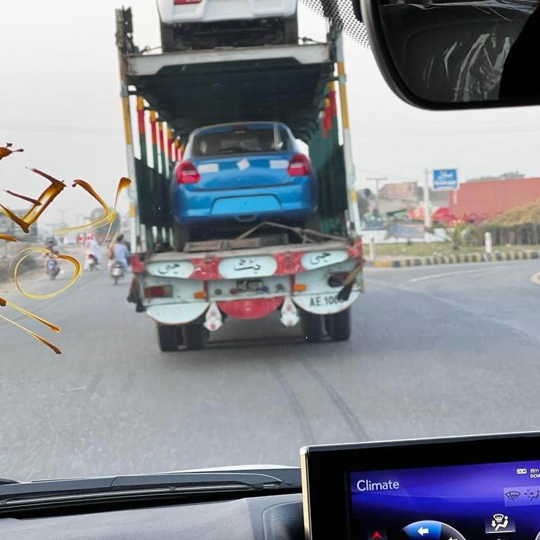 Upcoming Suzuki Swift Spotted