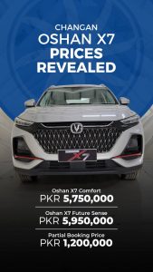 Changan Oshan X7 Price