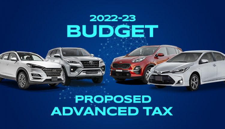 Advance Tax on Cars