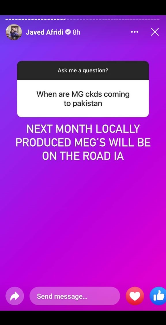 Locally Assembled MG Cars