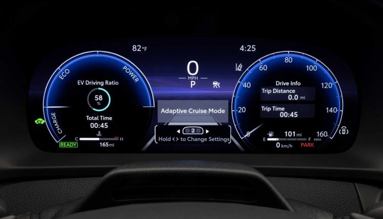 Toyota Crown MID Display